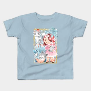 Cat Lover's Home Kids T-Shirt